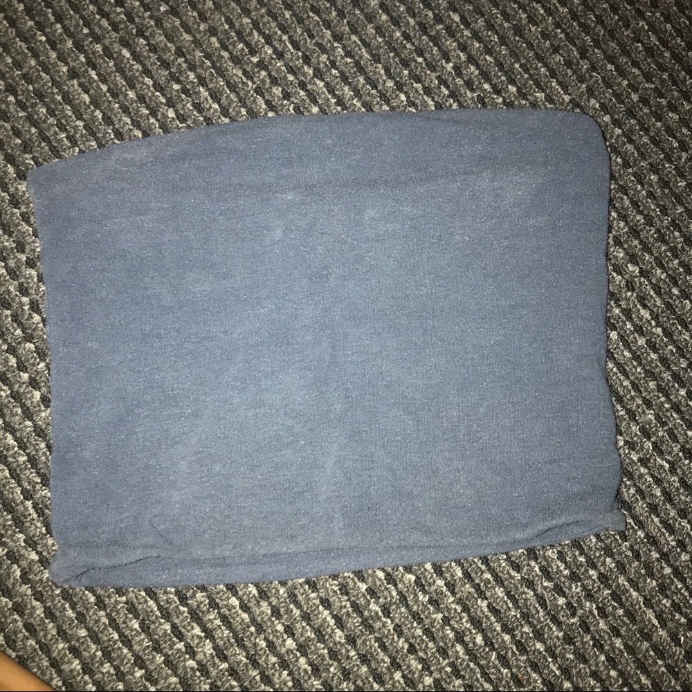 brandy melville navy blue tube top